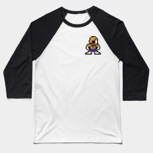 8 Bit Sagat Baseball T-Shirt